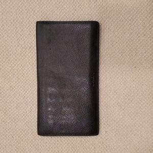 Leather Checkbook Wallet *3/$30